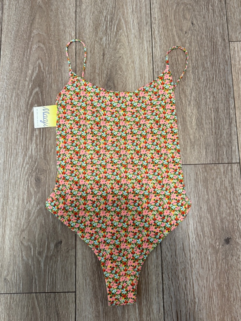 NWT Maaji Floral One Piece Swimsuit L